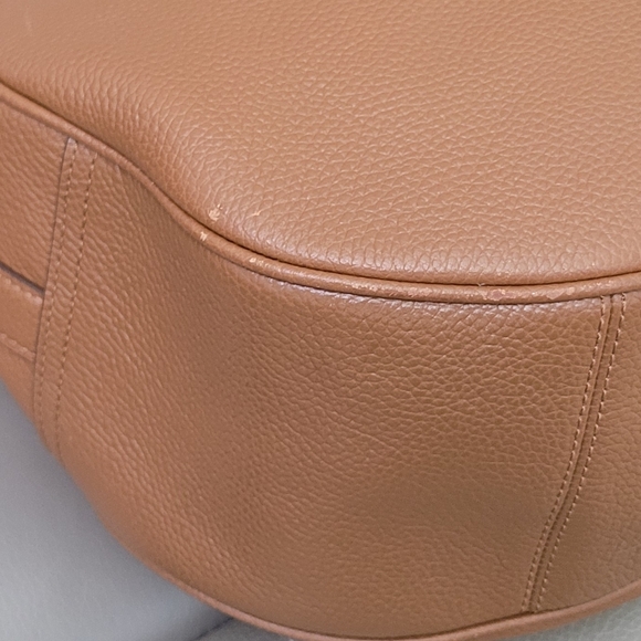 Coach Harley Hobo In Pebble Leather Gold/Brown F38259 - Picture 9 of 16